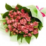 Букет кущових троянд - image-1